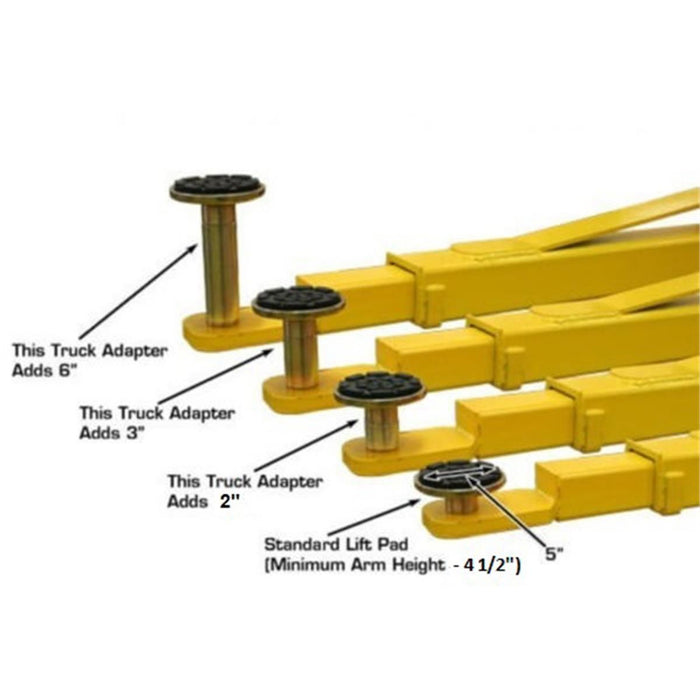 Atlas Automotive Equipment - OHX10000X Commercial Grade Extra Tall 10,000 lb. Capacity 2-Post Lift